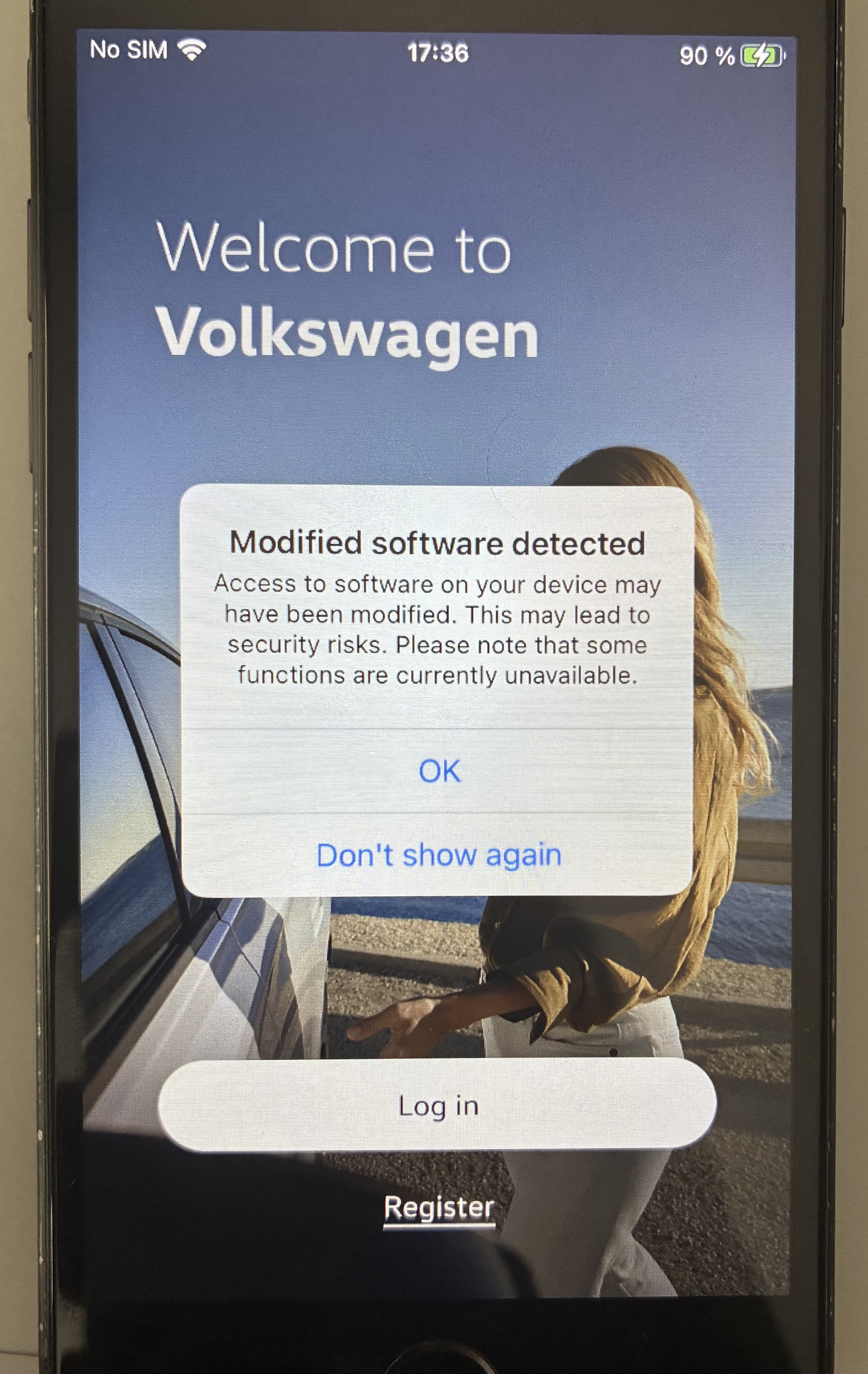 warning