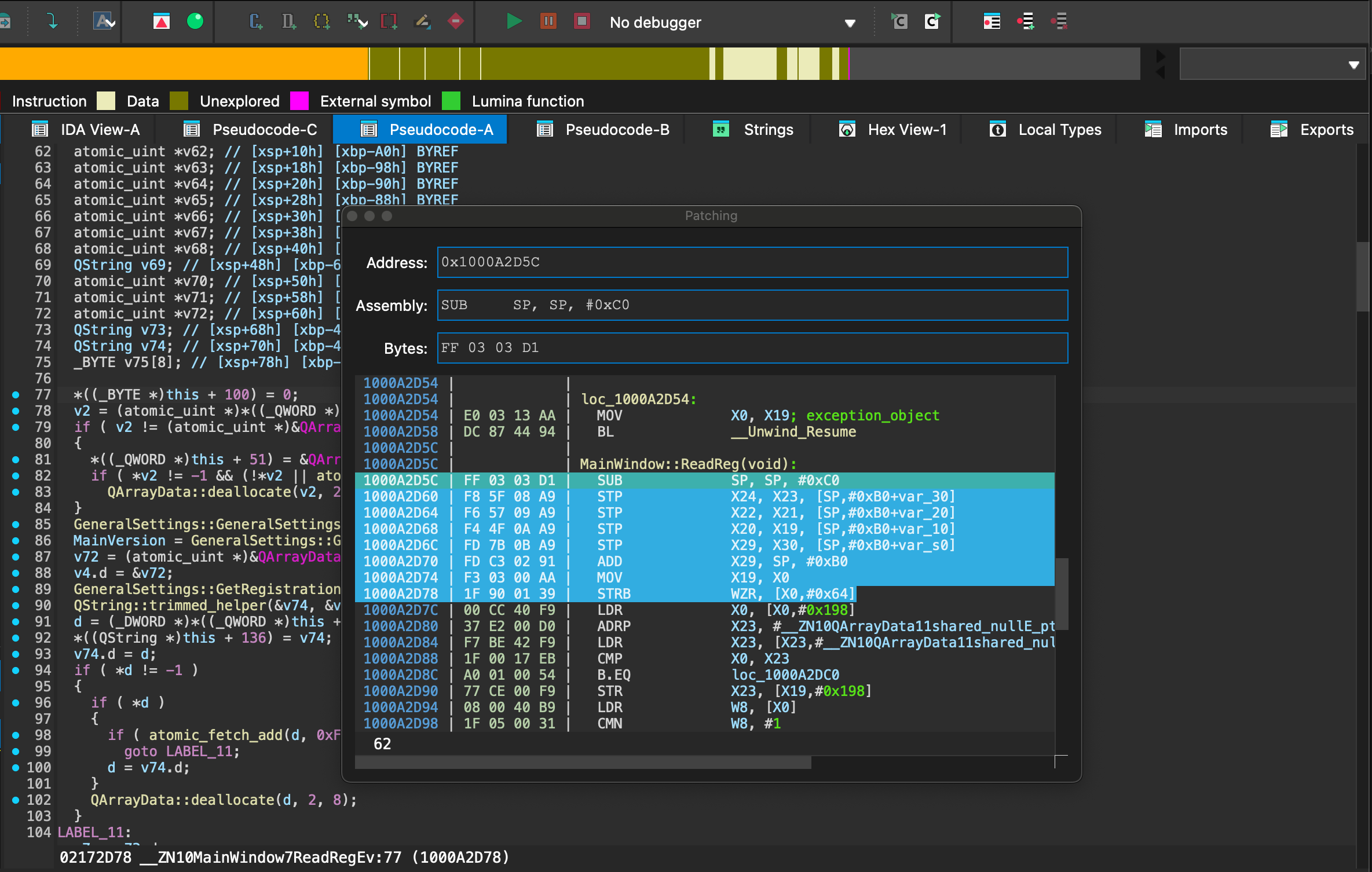 Master PDF Editor patch analysis | √(noham)² | Noham